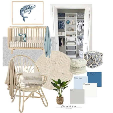 Baby Boy Nursery Interior Design Mood Board by Shannah Lea Interiors on Style Sourcebook