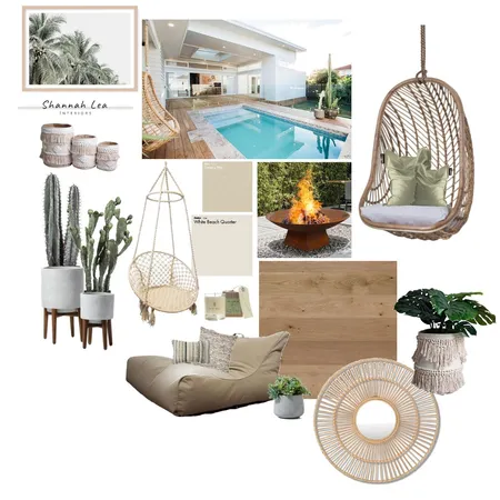 Coastal Outdoor Interior Design Mood Board by Shannah Lea Interiors on Style Sourcebook