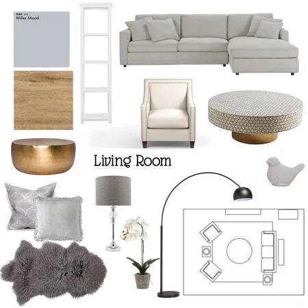 modern living Interior Design Mood Board by SuiteHome on Style Sourcebook