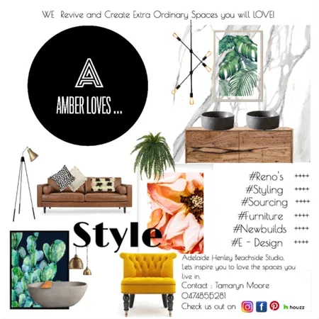 Amber Loves Advert Interior Design Mood Board by Tamaryn on Style Sourcebook