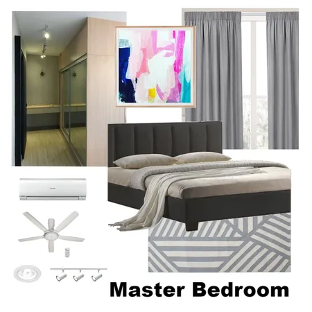 Master Bedroom Interior Design Mood Board by benniejo on Style Sourcebook