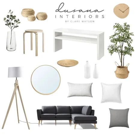 Liv Lounge Interior Design Mood Board by Dusana Interiors on Style Sourcebook
