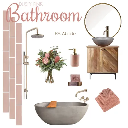 Bathroom Interior Design Mood Board by ES Abode on Style Sourcebook