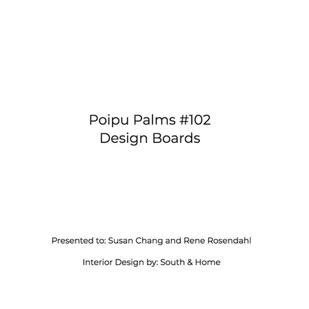 Poipu Palms Title Page Interior Design Mood Board by tkulhanek on Style Sourcebook