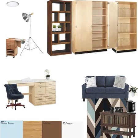 Studio Interior Design Mood Board by Meraldi on Style Sourcebook