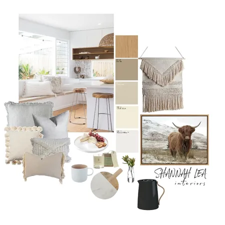 Kitchen/Living Interior Design Mood Board by Shannah Lea Interiors on Style Sourcebook