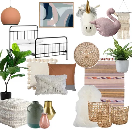 girls room Interior Design Mood Board by leighnav on Style Sourcebook