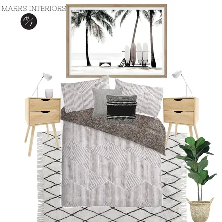 Guest Bedroom On A Budget Interior Design Mood Board by marrsinteriors on Style Sourcebook