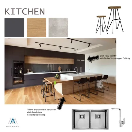 De Silva Kitchen Option 2 Interior Design Mood Board by AM Interior Design on Style Sourcebook