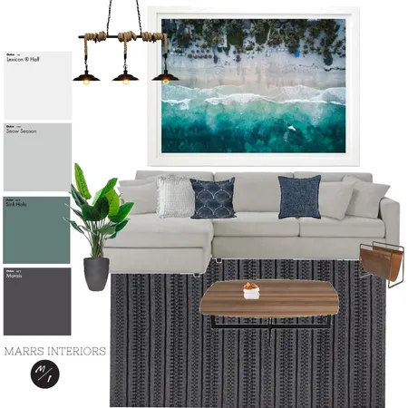 tones of ocean blue Interior Design Mood Board by marrsinteriors on Style Sourcebook