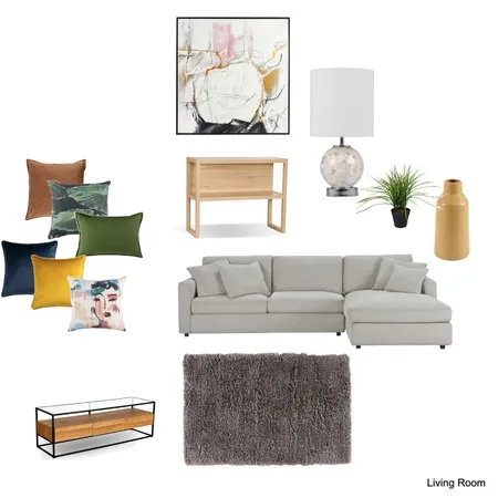 Masowe 3 - Living Room Interior Design Mood Board by Paballo on Style Sourcebook