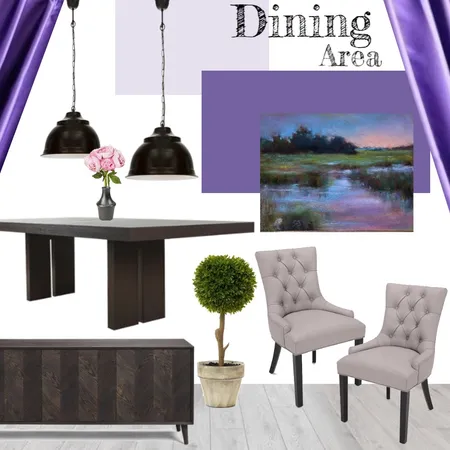 Dining Area Interior Design Mood Board by jrandle on Style Sourcebook