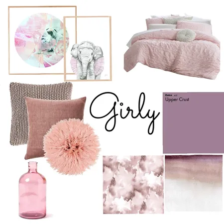 Girly Interior Design Mood Board by Mariosa_Interiors on Style Sourcebook