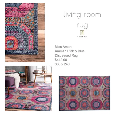 21 Centennial Ave Randwick Rug Option 1 Interior Design Mood Board by jvissaritis on Style Sourcebook