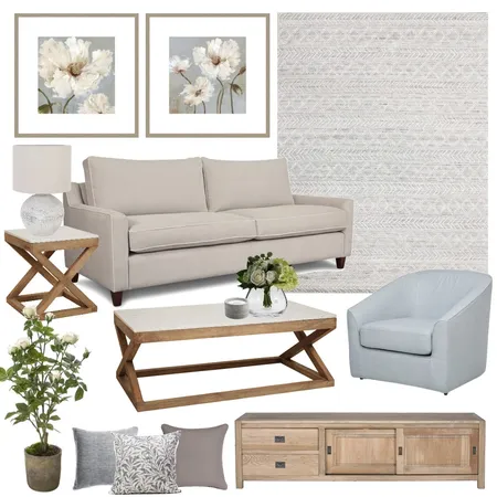 Glenn Living Room Interior Design Mood Board by TLC Interiors on Style Sourcebook