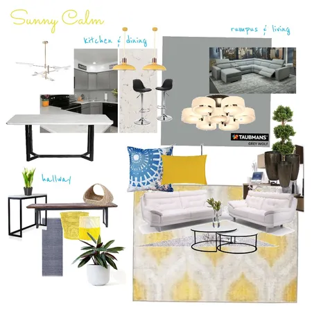 Sunny Calm Interior Design Mood Board by cabauaho on Style Sourcebook