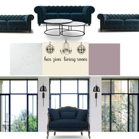 Ben Zion Living Room Interior Design Mood Board by natalikalifa on Style Sourcebook