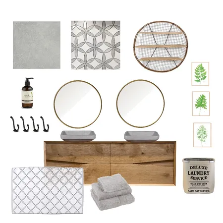 kid bathroom Interior Design Mood Board by lindsaychisan on Style Sourcebook