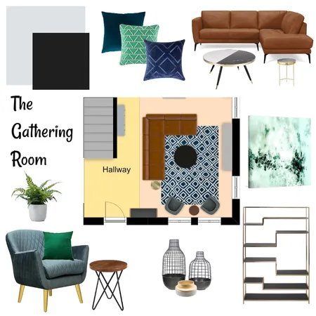 The Gathering Room Interior Design Mood Board by MadelineHaggerty on Style Sourcebook