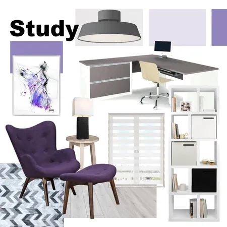 study Interior Design Mood Board by jrandle on Style Sourcebook