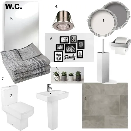 W.C. Interior Design Mood Board by HelenOg73 on Style Sourcebook