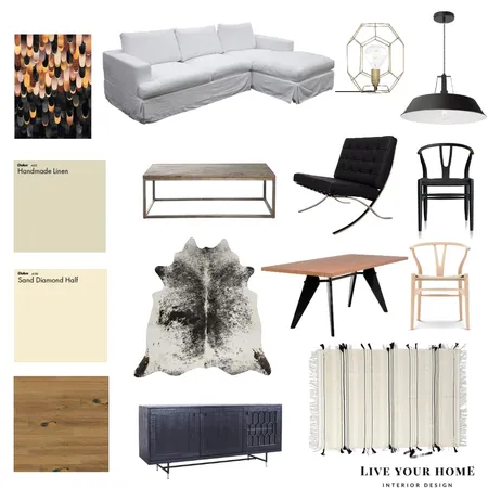 Livingroom - CK - v1 Interior Design Mood Board by Liveyourhome on Style Sourcebook