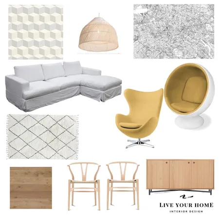 Livingroom CK - 3 Interior Design Mood Board by Liveyourhome on Style Sourcebook