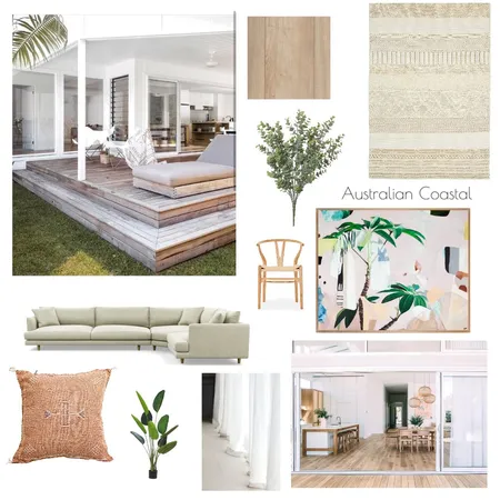 Australian Coastal Dream Brief Interior Design Mood Board by Kate Orchard on Style Sourcebook