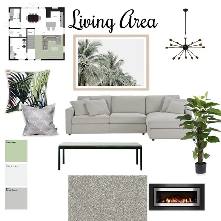 Living area Interior Design Mood Board by meganlockyer on Style Sourcebook