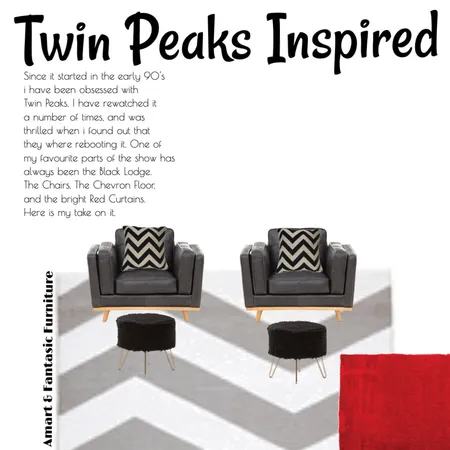 twin peaks room Interior Design Mood Board by nicbeltane on Style Sourcebook