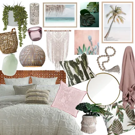 Kimmi's Bedroom Makeover Interior Design Mood Board by BoneandWillow on Style Sourcebook