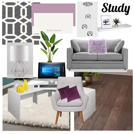 Study Interior Design Mood Board by elliemaekirk on Style Sourcebook