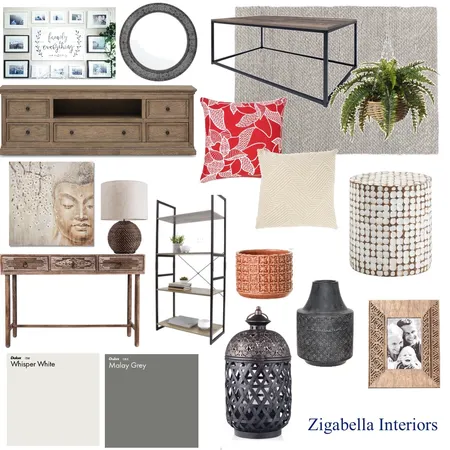 Living room budget option Interior Design Mood Board by blukasik on Style Sourcebook