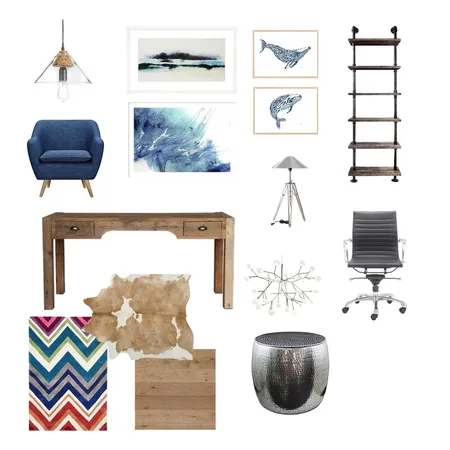 Study Interior Design Mood Board by LizBotha on Style Sourcebook