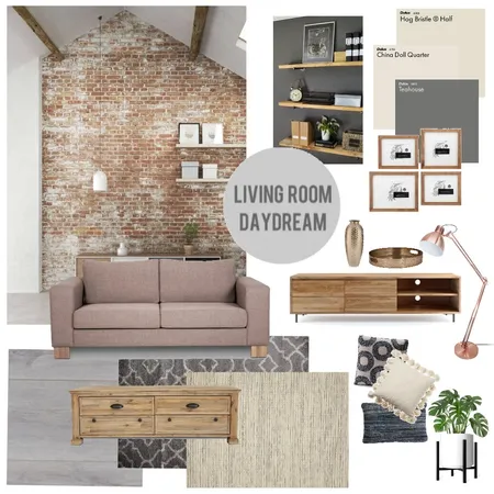 Living Room Moodboard Interior Design Mood Board by Kailey van den Oever on Style Sourcebook