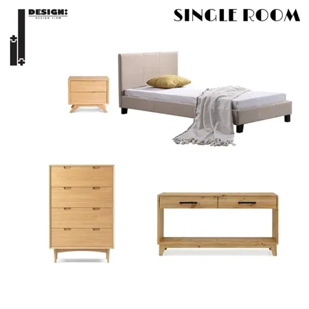 SINGLE ROOM Interior Design Mood Board by Rashaasaad on Style Sourcebook