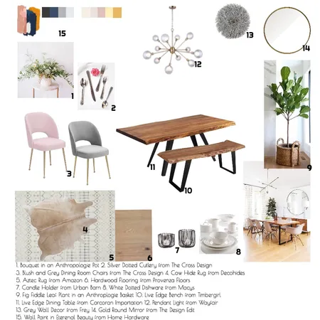 dining Interior Design Mood Board by alexamarie on Style Sourcebook