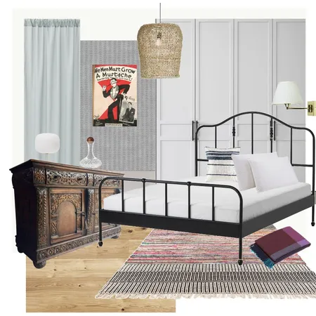 bedroom  IA f Interior Design Mood Board by Viktoriya Shpetna on Style Sourcebook