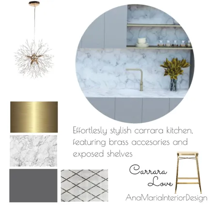 Carrara Love Interior Design Mood Board by Ana Maria Jurado on Style Sourcebook