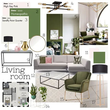 IDI 9 Living room Interior Design Mood Board by chimeneIDI on Style Sourcebook