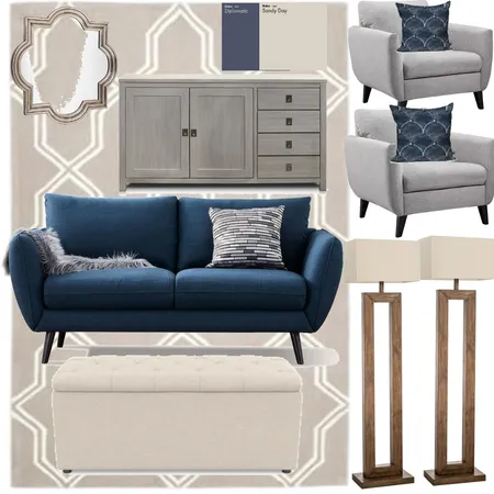 Millerlivingroom Interior Design Mood Board by RoseTheory on Style Sourcebook