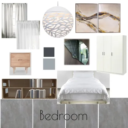 Bedroom Interior Design Mood Board by Tickie on Style Sourcebook