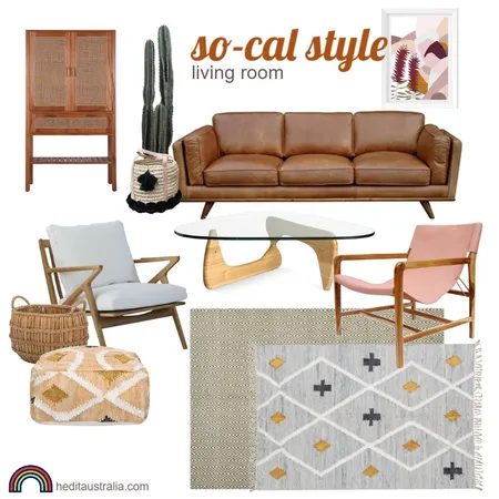 so-cal living room Interior Design Mood Board by h.edit australia on Style Sourcebook