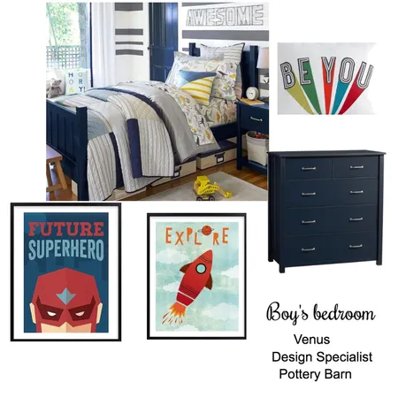 Philly townhouse Boy's bedroom Interior Design Mood Board by Venus Berríos on Style Sourcebook