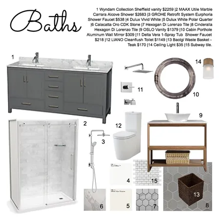 Module 10 Task 4b Interior Design Mood Board by Sabatino on Style Sourcebook