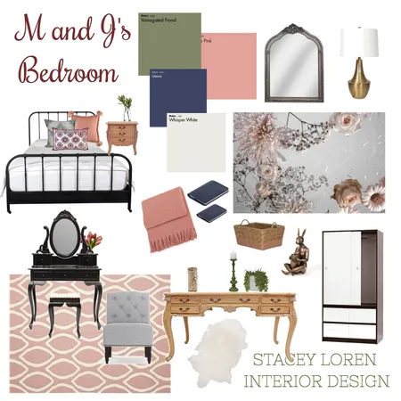 Murray Bedroom M &amp; J's Interior Design Mood Board by staceyloveland on Style Sourcebook