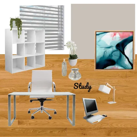 study Interior Design Mood Board by Gina on Style Sourcebook