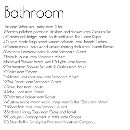 Bathroom description Interior Design Mood Board by marilianunes on Style Sourcebook