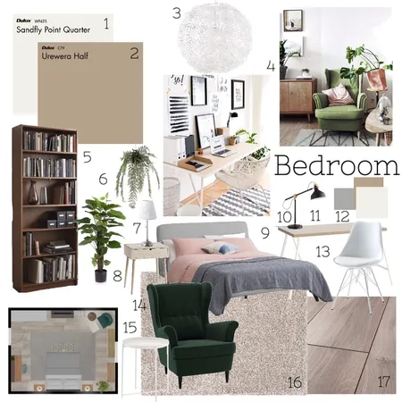 IDI 10 bedroom Interior Design Mood Board by chimeneIDI on Style Sourcebook