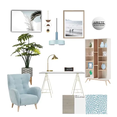 mid c study Interior Design Mood Board by ARRETE on Style Sourcebook